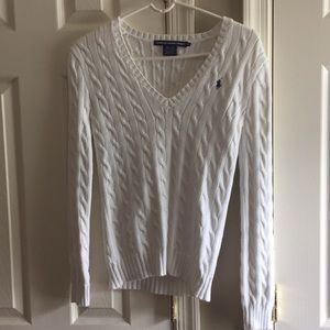 Ralph Lauren cotton cable knit sweater